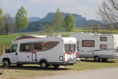 Camping-Stellplatz Struppen mit Panoramablick Sächsische Schweiz
