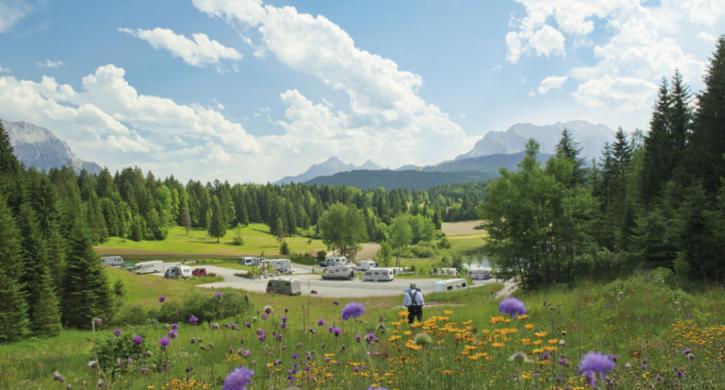 Caravanpark Tennsee inmitten der Natur