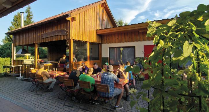 Campingplatz Auf dem Simpel Grillhütte