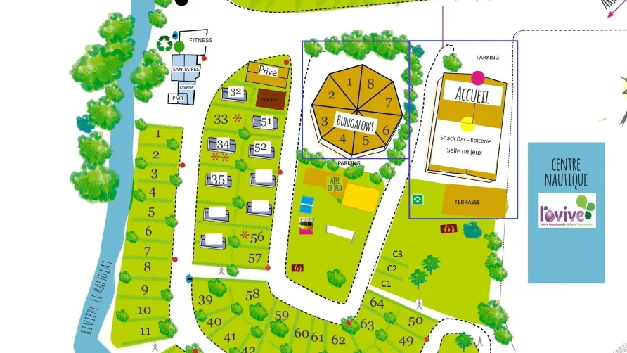 Camping L'Agrion Bleu