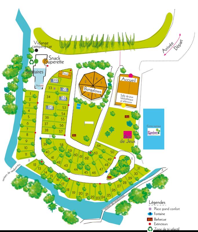 Camping L'Agrion Bleu