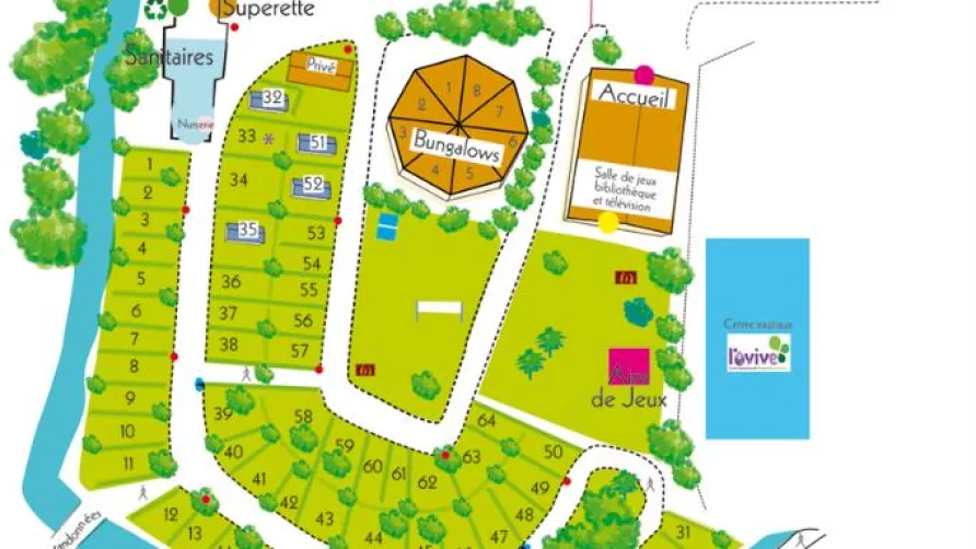 Camping L'Agrion Bleu