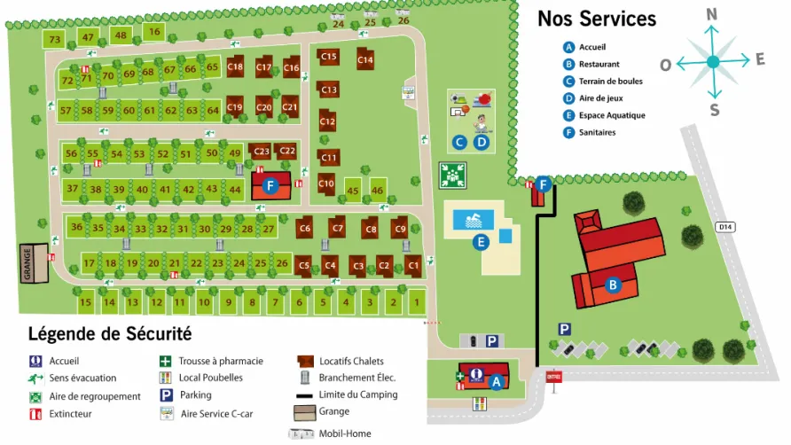 Camping les Charmilles