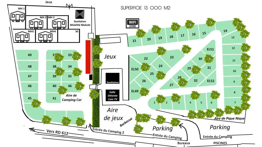 Camping DE LA LAUZE