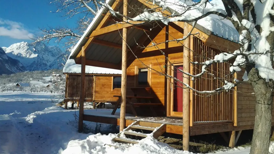 Les chalets Huttopia de Bourg-St-Maurice