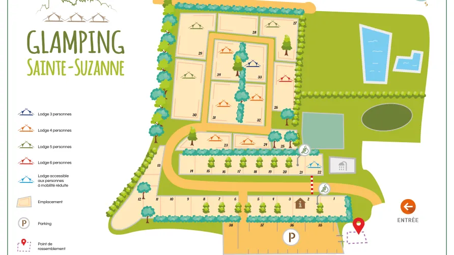 Glamping Sainte-Suzanne