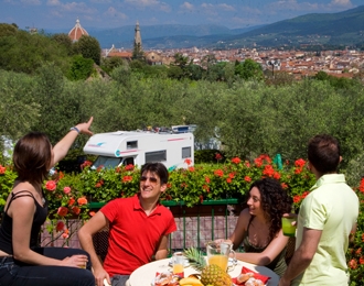 Firenze Camping in Town