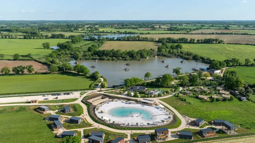 Camping Sandaya Village Flottant de Pressac