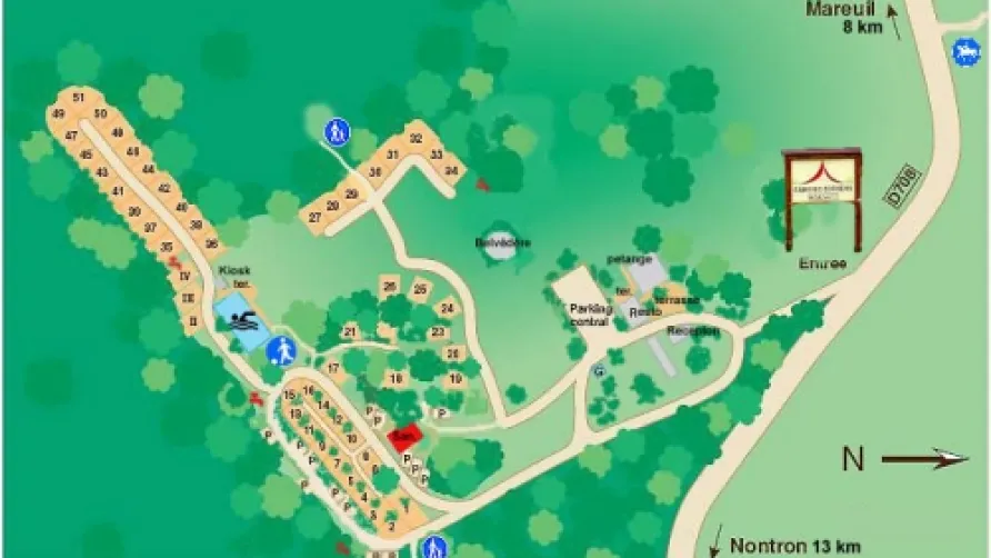 Camping Domaine de Corneuil