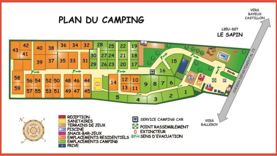 Camping Le Clos de Balleroy