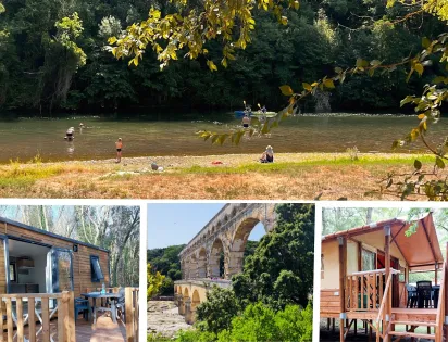 Camping  Domaine des Bords de Cèze