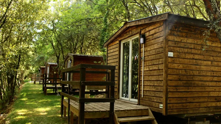 Camping  Domaine des Bords de Cèze