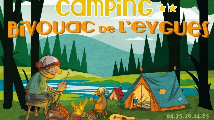 Camping Le Bivouac de l’Eygues