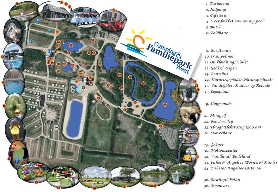 Camping og Familiepark West
