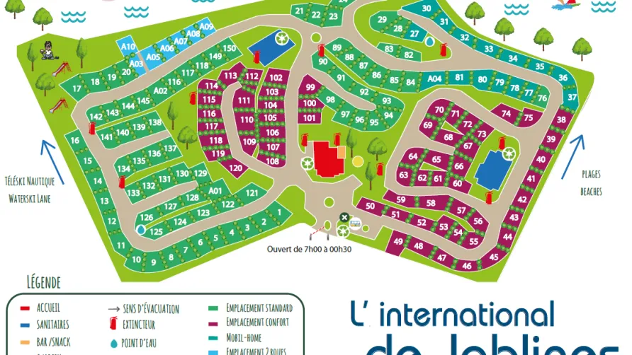 Flower Camping International de Jablines***