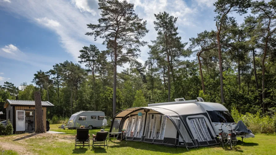 Camping en bungalowpark De Haeghehorst