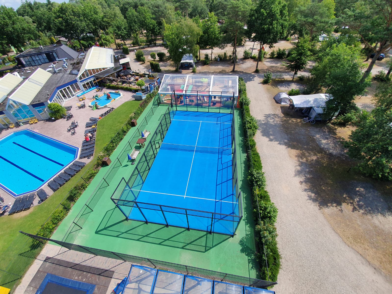 Camping en bungalowpark De Haeghehorst