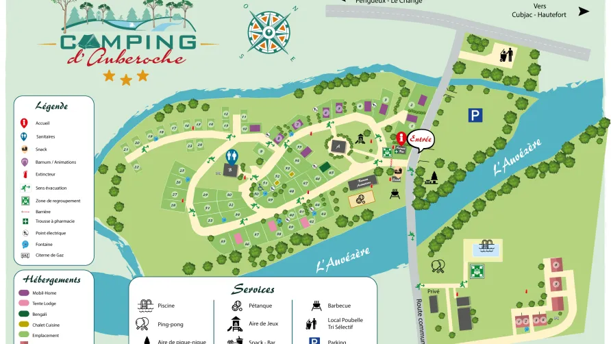 Camping d'Auberoche