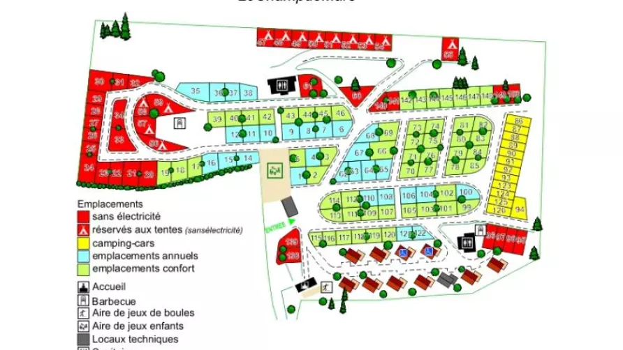 Camping Le Champ de Mars